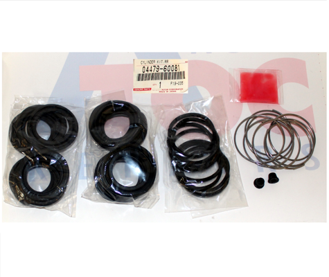 OEM Genuine Front brake Caliper Reseal Kit to fit Prado GRJ120 & KZJ120 built between 9/2002 > 9/2005.
