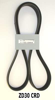 OEM Genuine Fan belt to fit Nissan GU Patrols with ZD30 CRD engines