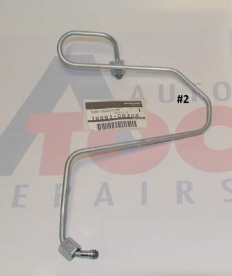 OEM Genuine Injection pipe to fit Nissan TD42, T & TI engines number 2 cylinder