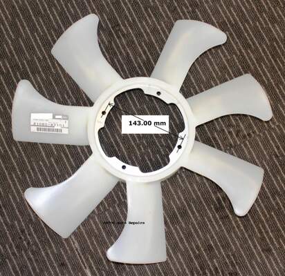 OEM Genuine Fan Blade to fit GU Patrol TB45.
