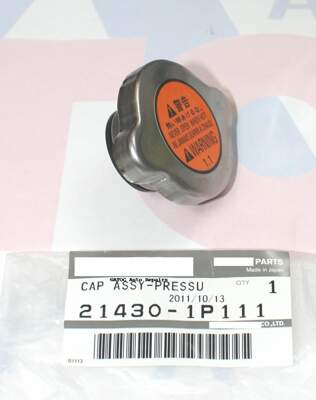 OEM Genuine Radiator CAP 110 kpa to fit GU Patrol cab chassis TD42TI , D40 Navara