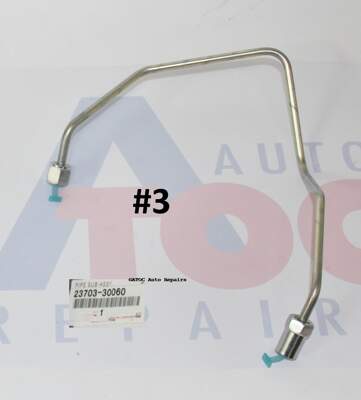 OEM Genuine Injector #3 PIPE to fit Toyota 1KD-FTV engine fitted in Hilux and Prado models this pipe fits number THREE injector
