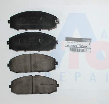 OEM Genuine Front Brake PAD set for Nissan GU Patrol with TB45, RD28T, ZD30, TD42,T& TI engines..    ( will not fit TB48 models )