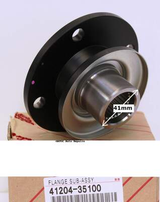 OEM Genuine Diff Flange to fit Toyota Landcruiser late 41 mm.