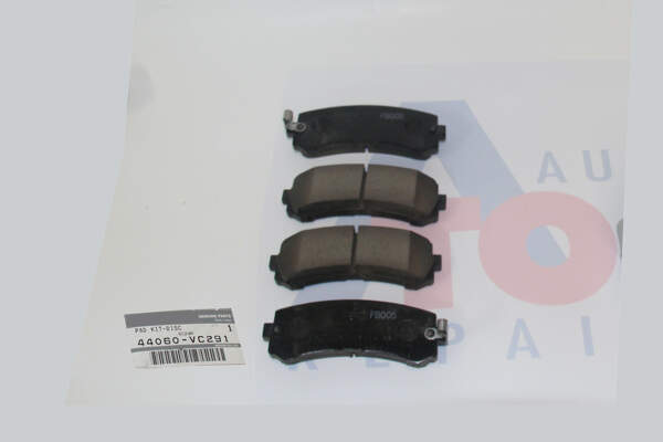 OEM Genuine REAR Brake Pad set for Nissan GU Patrol with TB48 engines ONLY