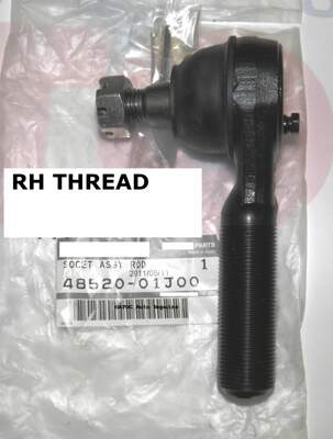 OEM Genuine Tie rod end to fit Nissan GQ Patrol RHS Wagon 8/87 > 7/1992, Cab chassis 10/91 > 2/1992.