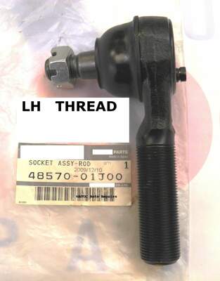 OEM Genuine Tie rod end to fit Nissan GQ Patrol LHS Wagon 8/87 > 7/1992, Cab chassis 10/91 > 2/1992.