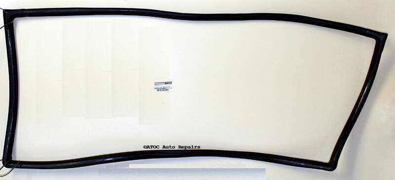 OEM Genuine Windscreen Rubber to fit Nissan GQ Patrol all models with black rubber