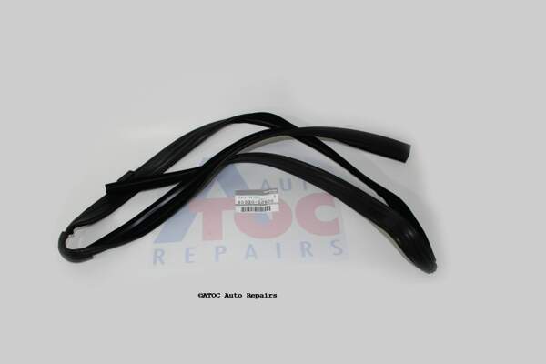 OEM Genuine bailey channel to fit Nissan GQ Patrol RIGHT hand Front Door built between 7/1989 > 9/1991 that HAVE ELECTRIC MIRRORS