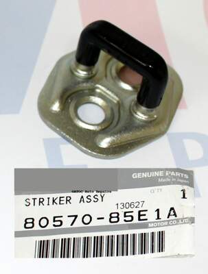 OEM Genuine Door striker Nissan GU Patrol wagon and cab chassis fits all side doors.