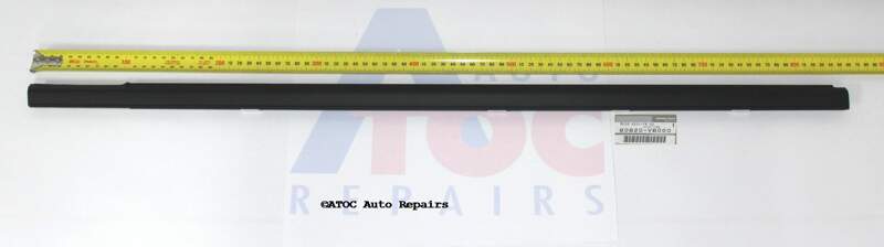 OEM GENUINE Weather strip to fit GU Patrol Right Hand Front door ( outer )