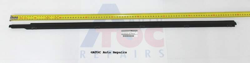 OEM GENUINE Weather strip to fit GQ Patrol Left Hand Front door ( outer ) with standard mirrors and no 1/4 vent window