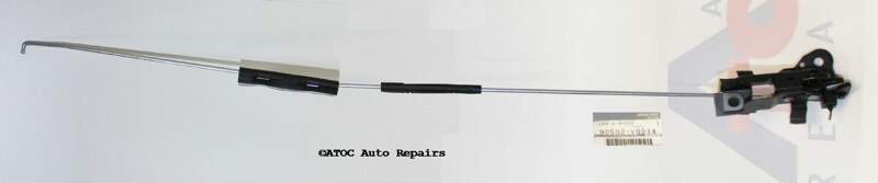 OEM Genuine Back Door Top Latch to fit Nissan GU Patrol Wagon built between 10/1997 > 8/2004