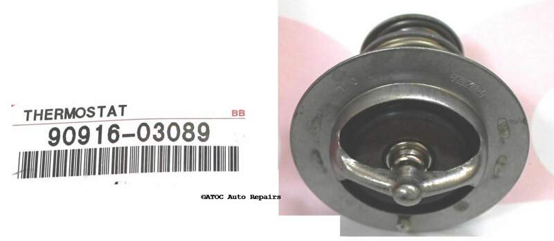 OEM Genuine Thermostat to fit Toyota 1HZ, 1HD-T, 1HD-FT, 1HD-FTE. *NO SEAL*