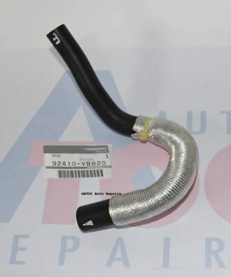 OEM Genuine Heater hose to fit Nissan GU Patrol with ZD30 engine, this hose is the LOWER one at the fire wall