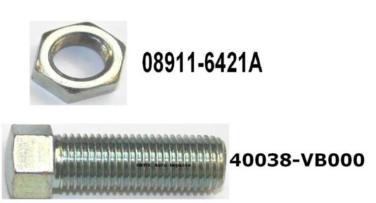 OEM Genuine STEERING STOP BOLT kit to fit Nissan GU Patrol