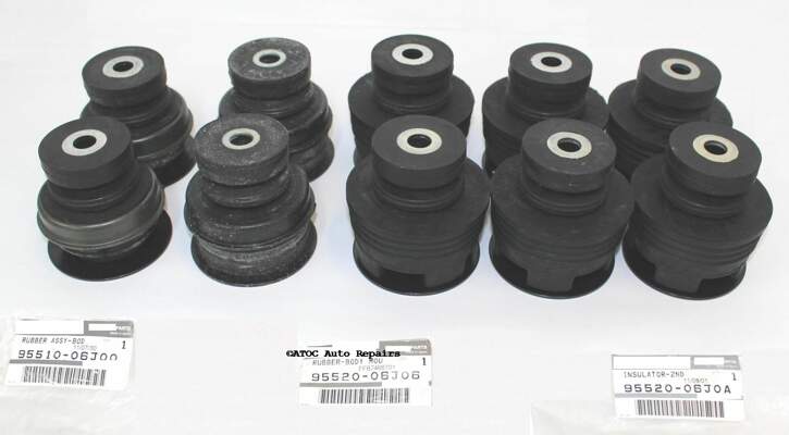 OEM Genuine BODY MOUNT SET to fit NISSAN GQ WAGON  11/1994  > ON