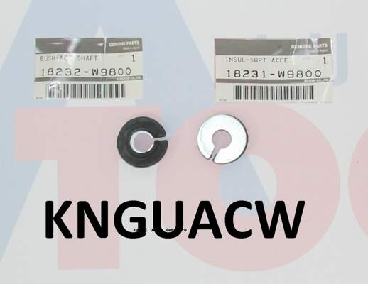 OEM Genuine Throttle Cable RUBBER set to fit Nissan GU Patrol with TD42, TD42T, TD42TI engines,