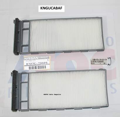 OEM Genuine Cab Air filter conversion for GU Patrol