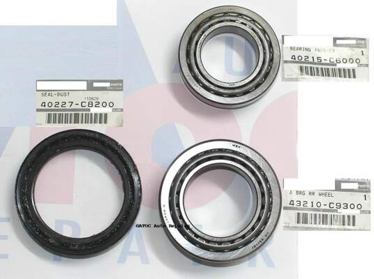 OEM Genuine FRONT Wheel bearing kit to fit Nissan GU Patrol