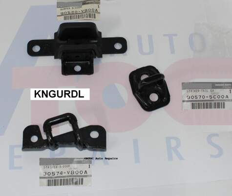 OEM GENUINE Rear door striker kit to fit Nissan GU Patrol