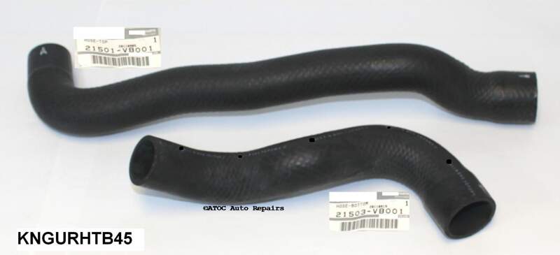 OEM Genuine Radiator hose set to fit Nissan GU Patrol with TB45 petrol engine