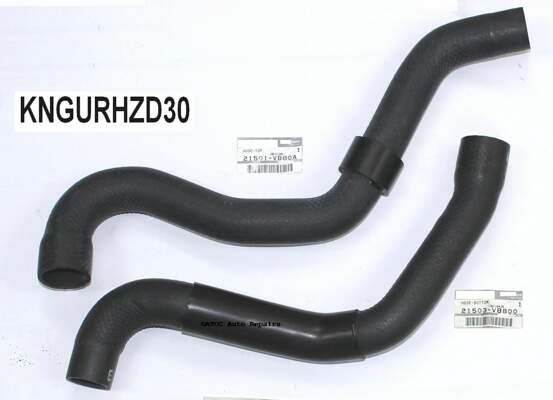 OEM Genuine Radiator hose set to fit Nissan GU Patrol with ZD30 engine,  2/2000 > 1/2007. ( NOT CRD )