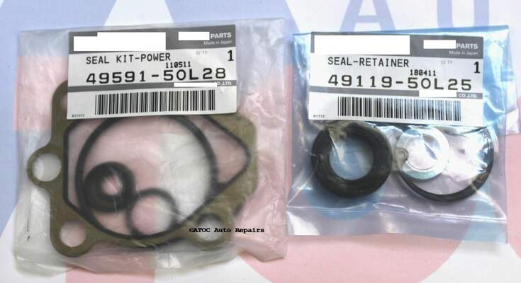 OEM Genuine Power steering pump reseal kit to fit Nissan GQ Patrol