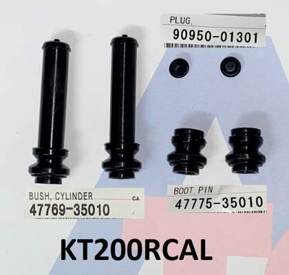 OEM Genuine rear Caliper guide pin boot kit to fit Toyota Landcruiser 200 series