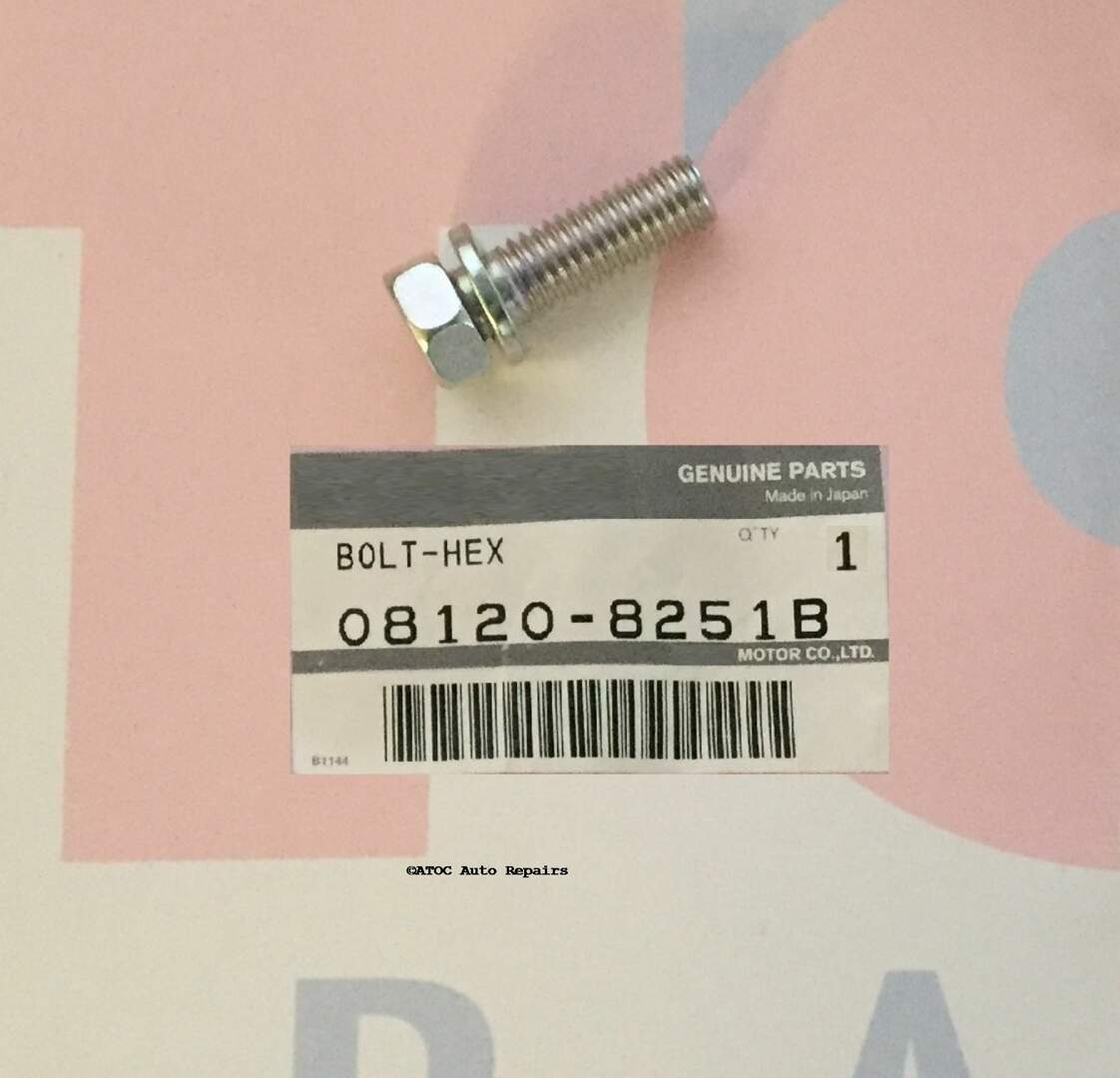 GENUINE NISSAN upper thermostat bolt to fit Nissan GQ & GU patrol with