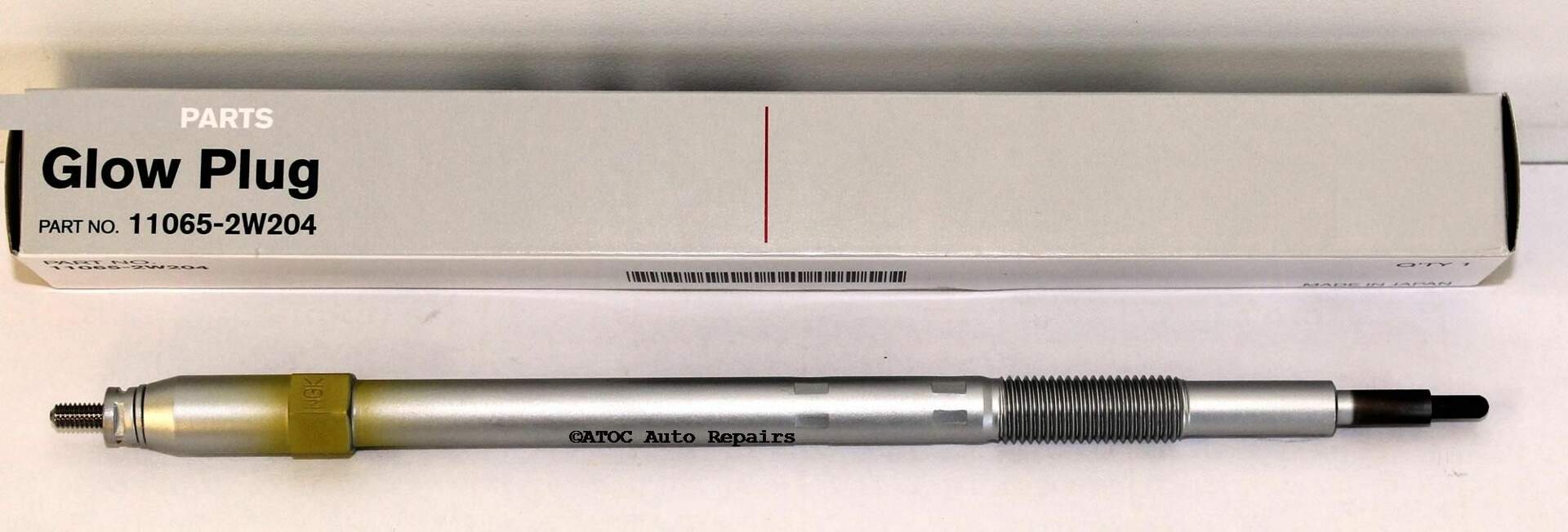 GENUINE NISSAN Glow Plug to fit Nissan GU patrol ZD30TI ( not CRD