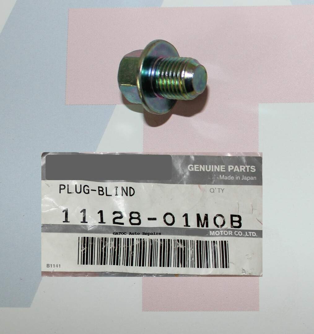 Nissan oil drain plug andガスケット。11128 - 01 m0b ＆ 11026-ja00 a 並行輸入品 Nissan ⁄ Toyota OE Replacement 11026 01M05 Oil Sump Plugs 90341