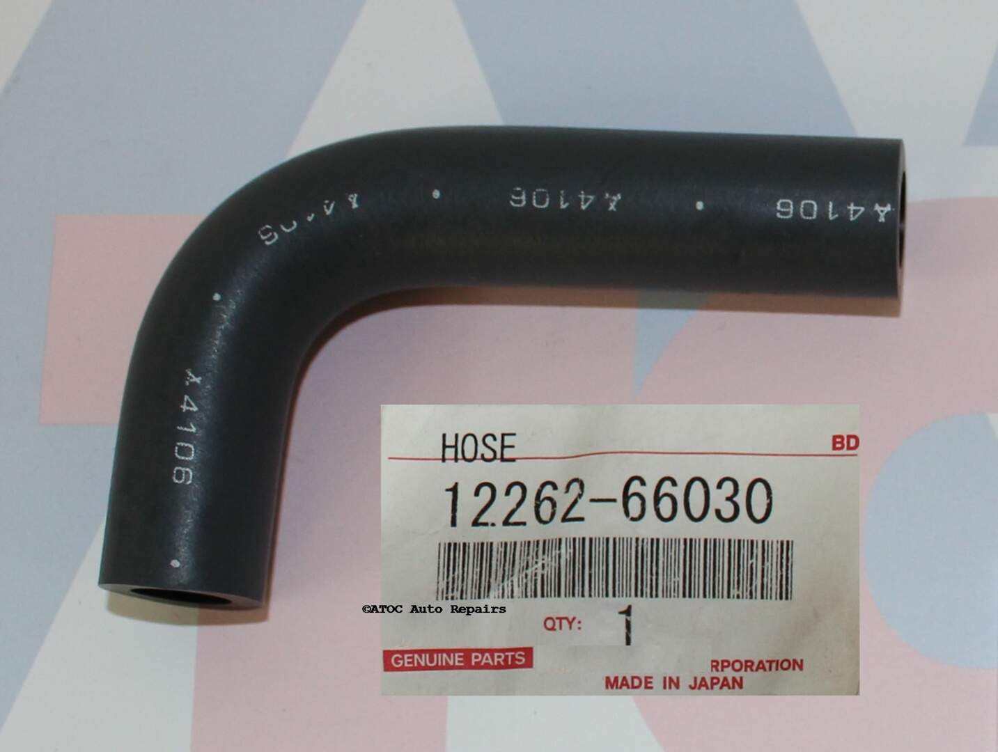 OEM Genuine rocker cover Breather HOSE to fit Landcruiser FZJ105 ATOC