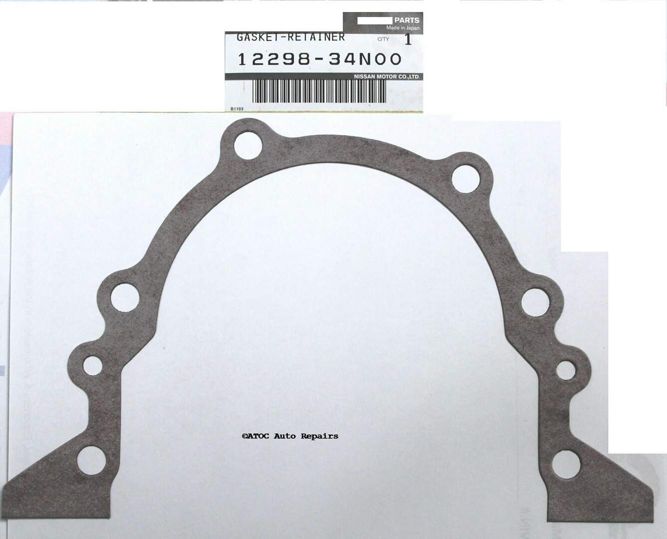 GENUINE NISSAN rear crank shaft seal GASKET to fit GQ GU Patrol ATOC