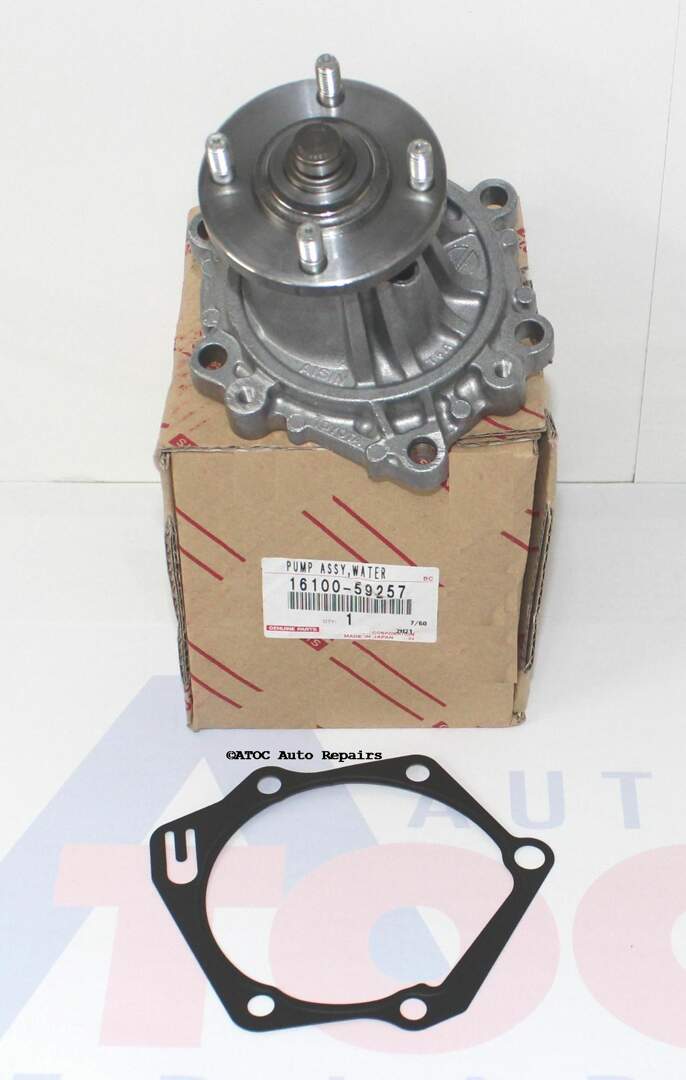 OEM Genuine Water PUMP to fit Toyota Hilux models with 3L or 5L engine