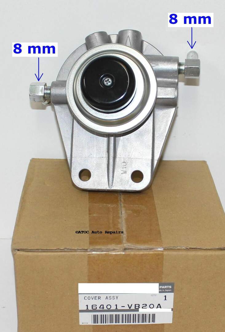 GENUINE NISSAN Fuel Filter Priming BASE to fit Nissan GU Patrol, TD42