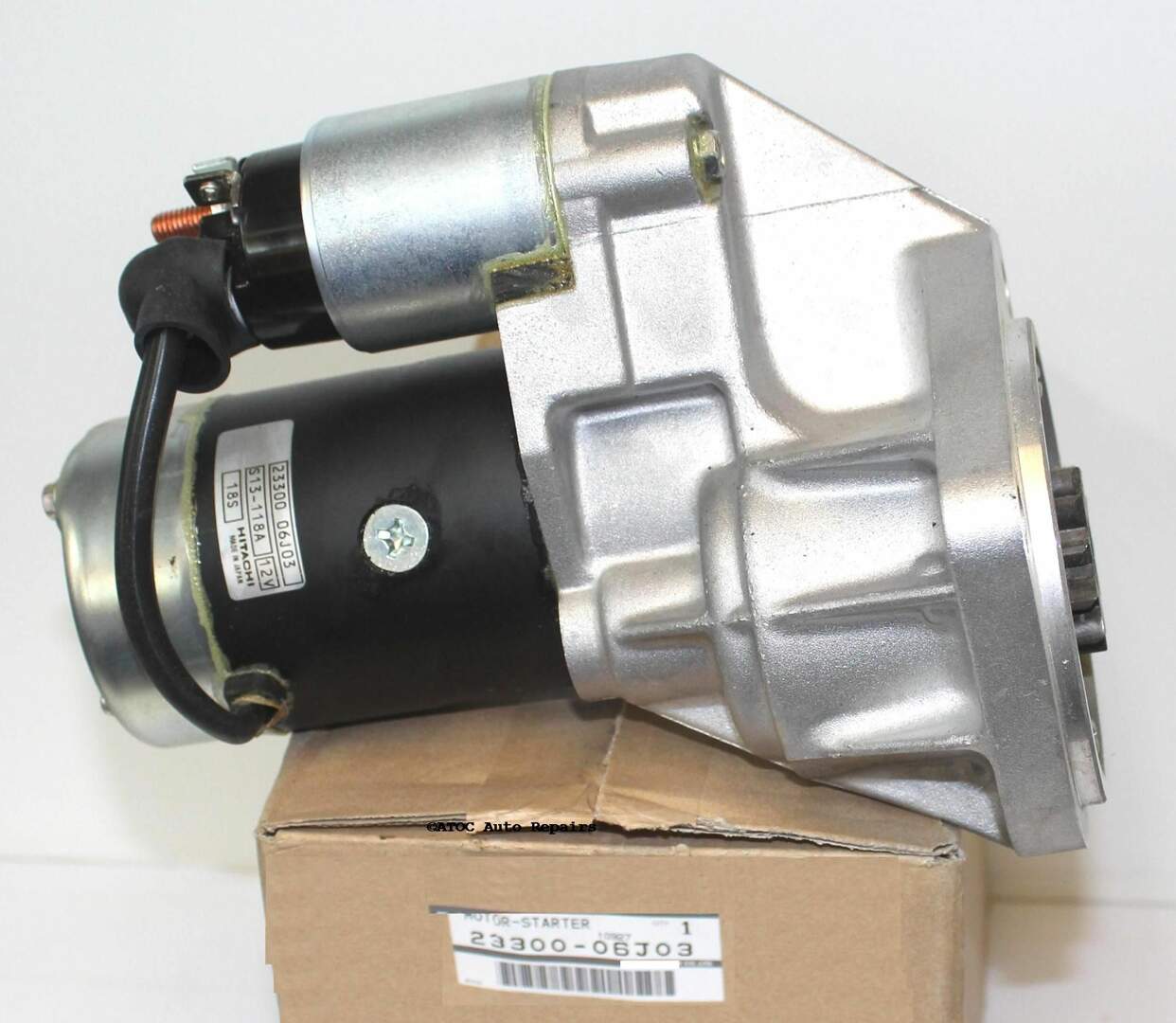 GENUINE NISSAN Starter motor to fit all GQ & GU Patrols with TD42, TD42T, TD42TI engines ATOC