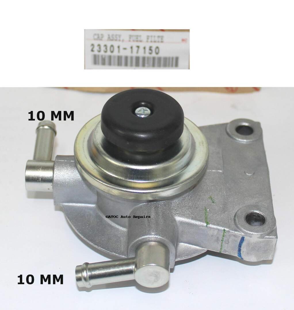 OEM Genuine fuel filter priming pump base to fit HZJ80 8/1992 > 3/1995