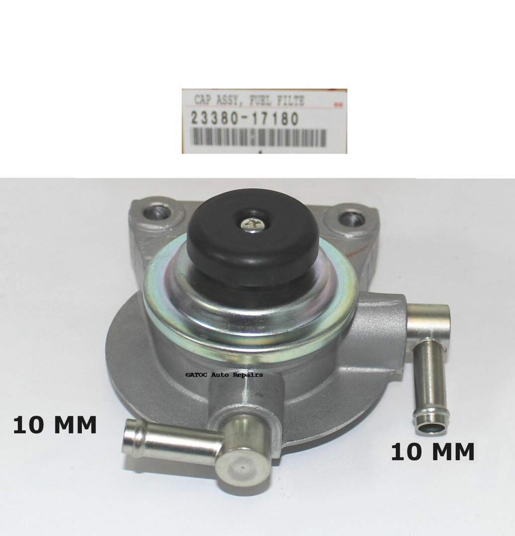 OEM Genuine fuel filter priming pump base to fit HZJ80 3/1995 > 3/2001