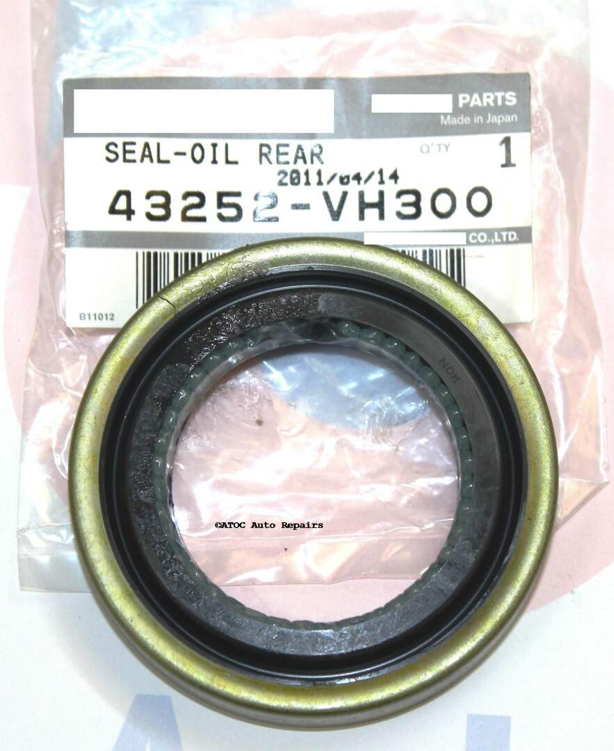 GENUINE NISSAN REAR axle seal to fit Nissan GU Patrol ATOC Auto