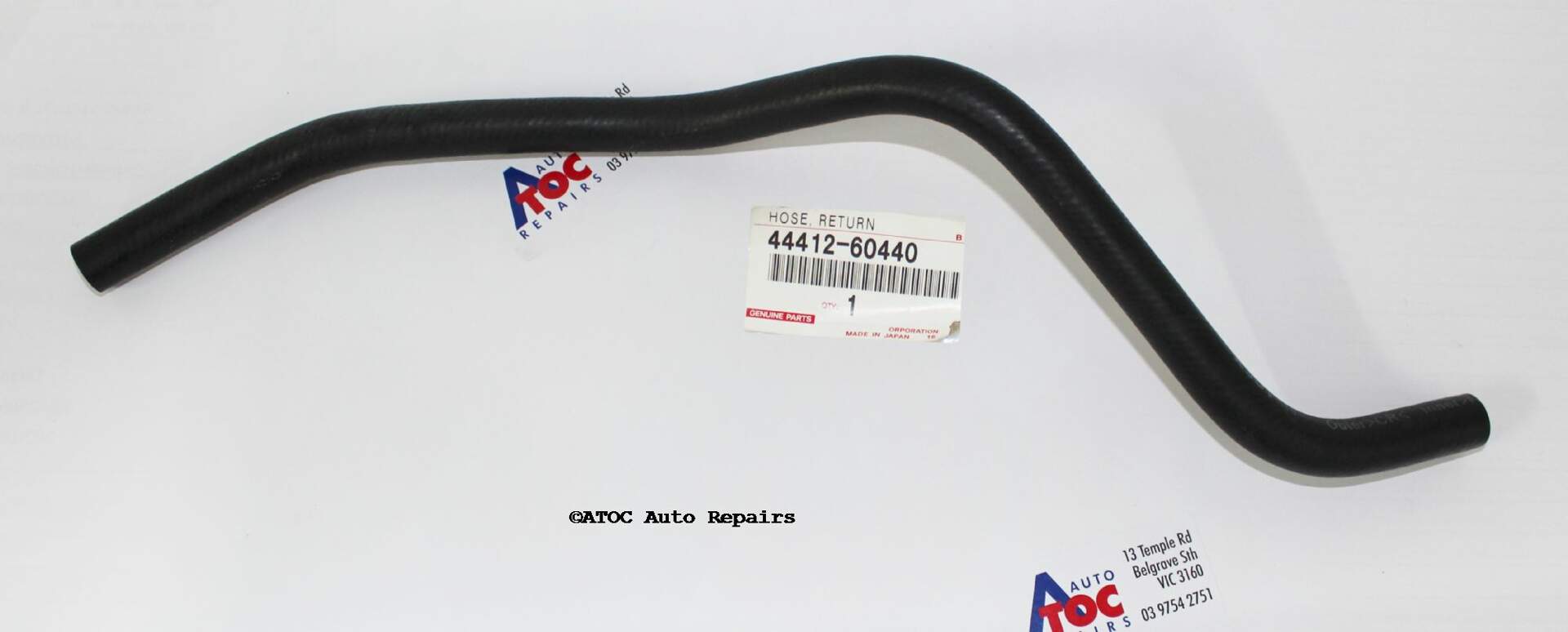 OEM Genuine Power Steering Return Hose to fit Toyota Landcruiser VDJ200