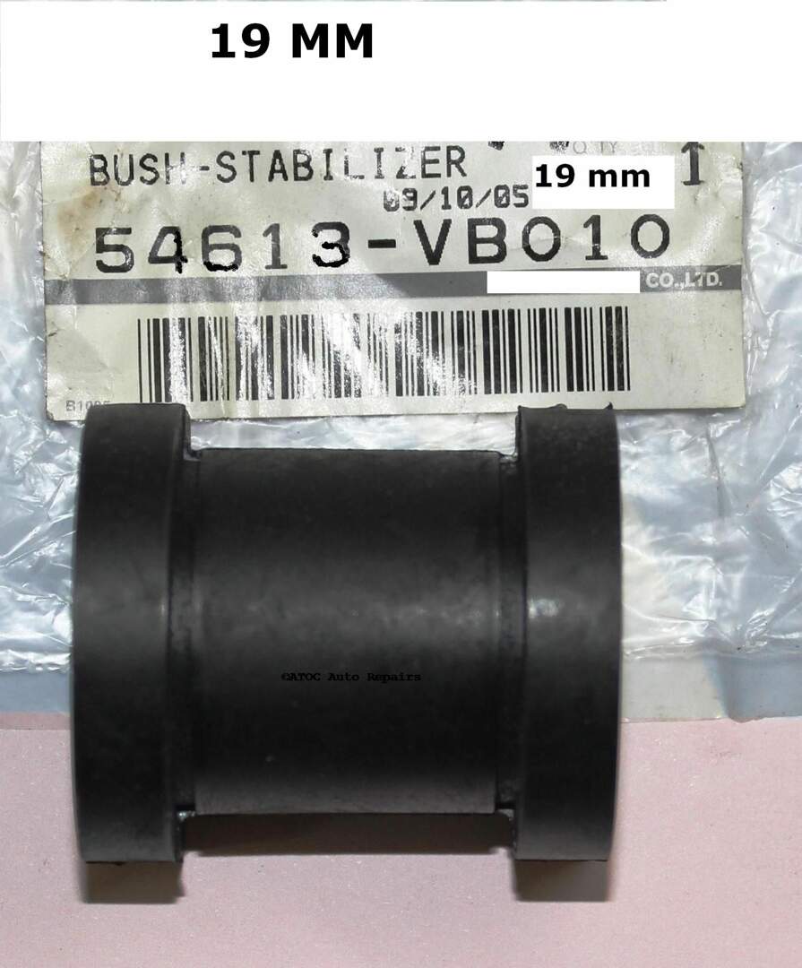 GENUINE NISSAN Rear sway bar D rubber 19 mm to fit Nissan GU Patrol