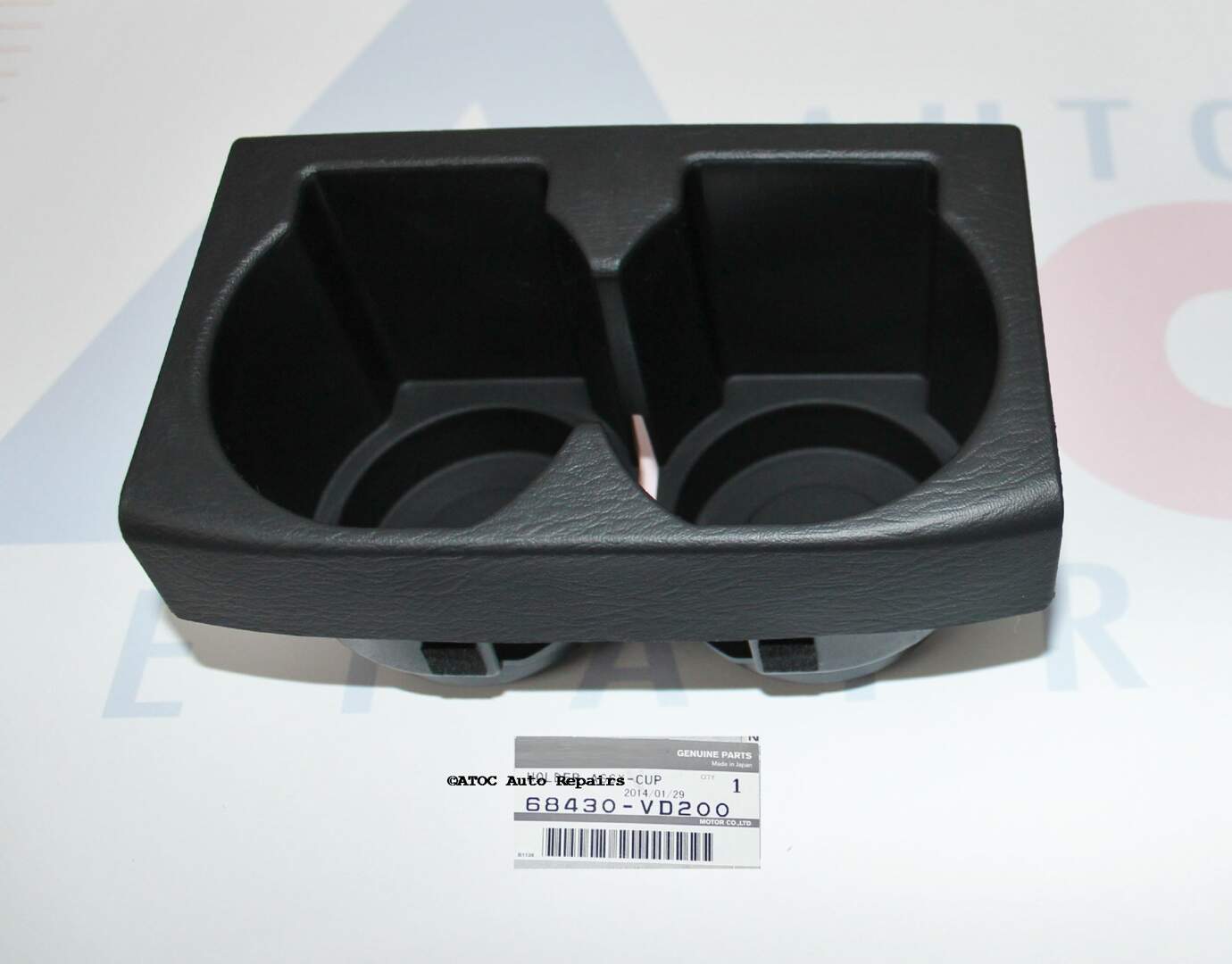 OEM GENUINE CUP HOLDER to fit Nissan GU Patrol with BLACK trim ATOC