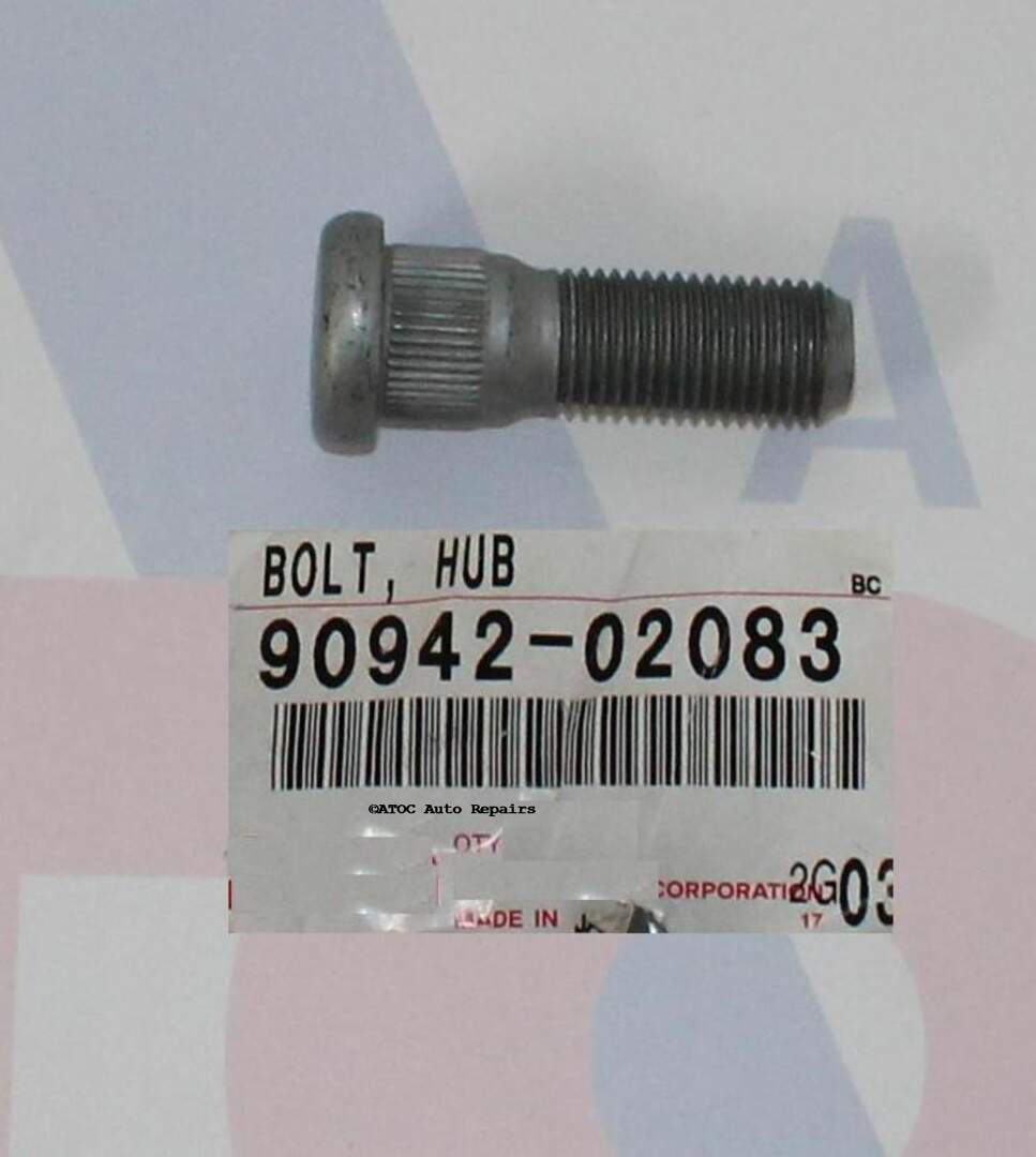 OEM GENUINE Wheel stud to fit Toyota Landcruiser models with 5 wheel