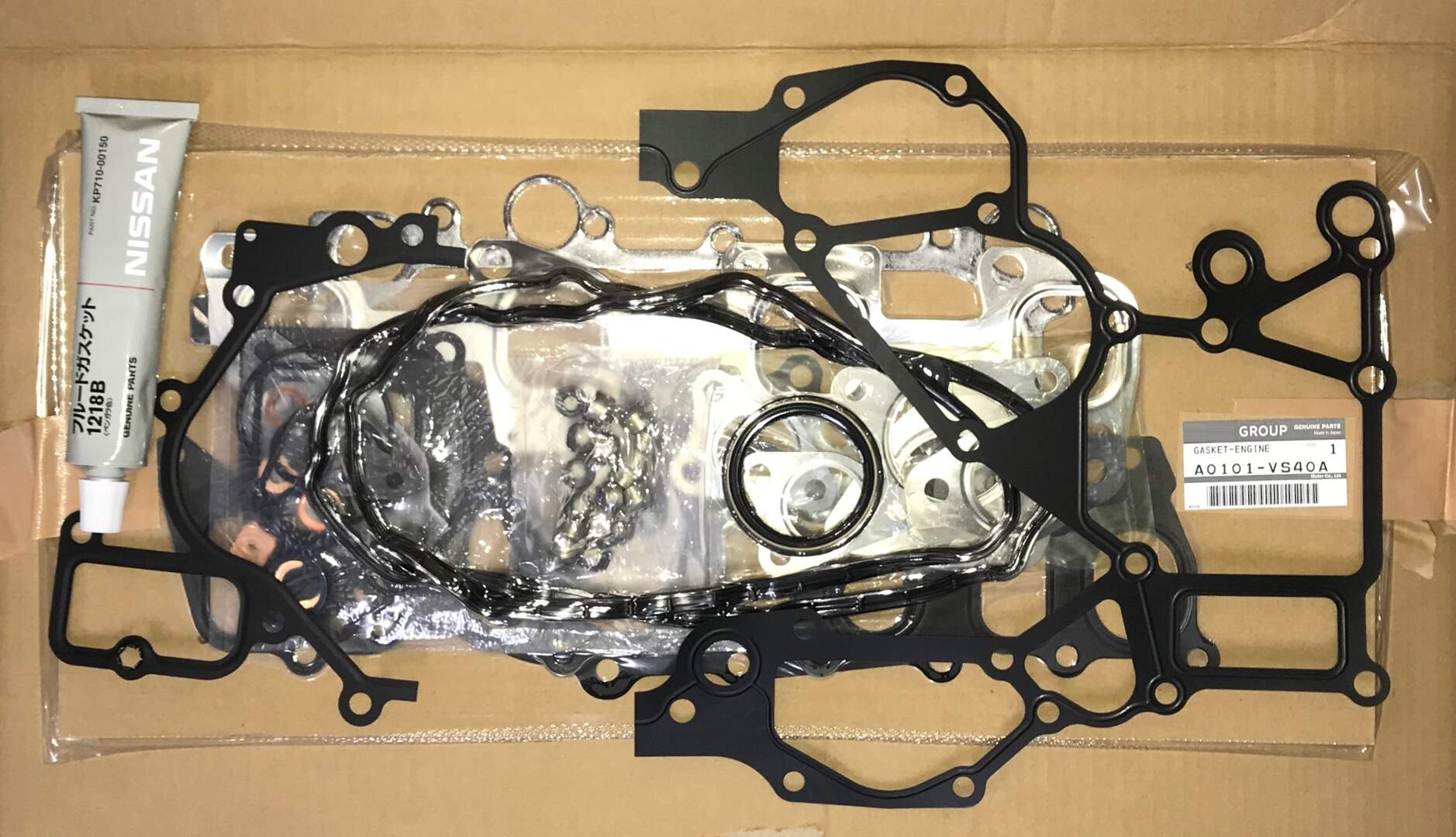 GENUINE NISSAN Engine Overhaul Gasket SET GU Patrol ZD30 CRD BUILT