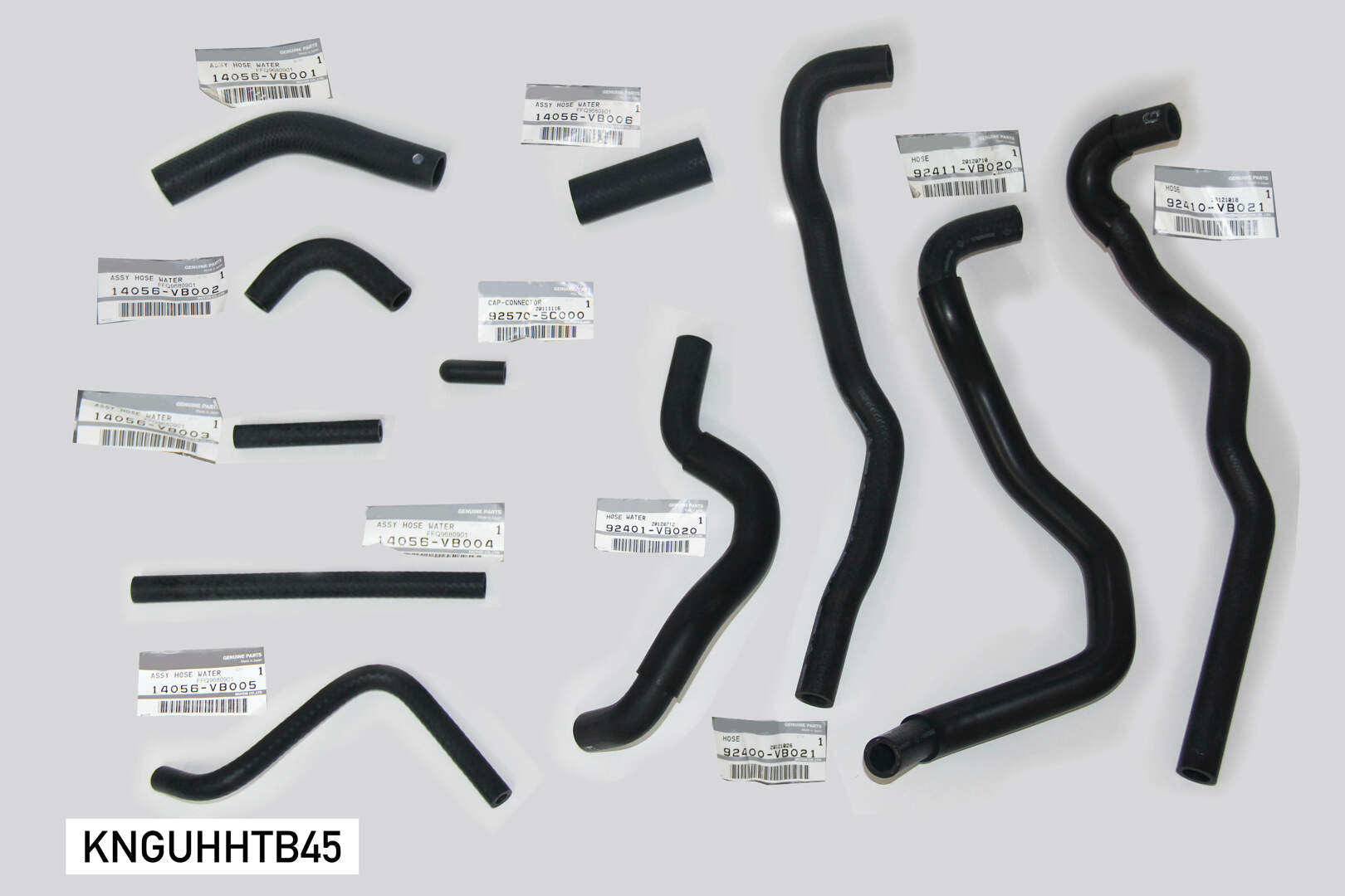 GENUINE NISSAN cooling system small hose kit to fit Nissan GU Patrol