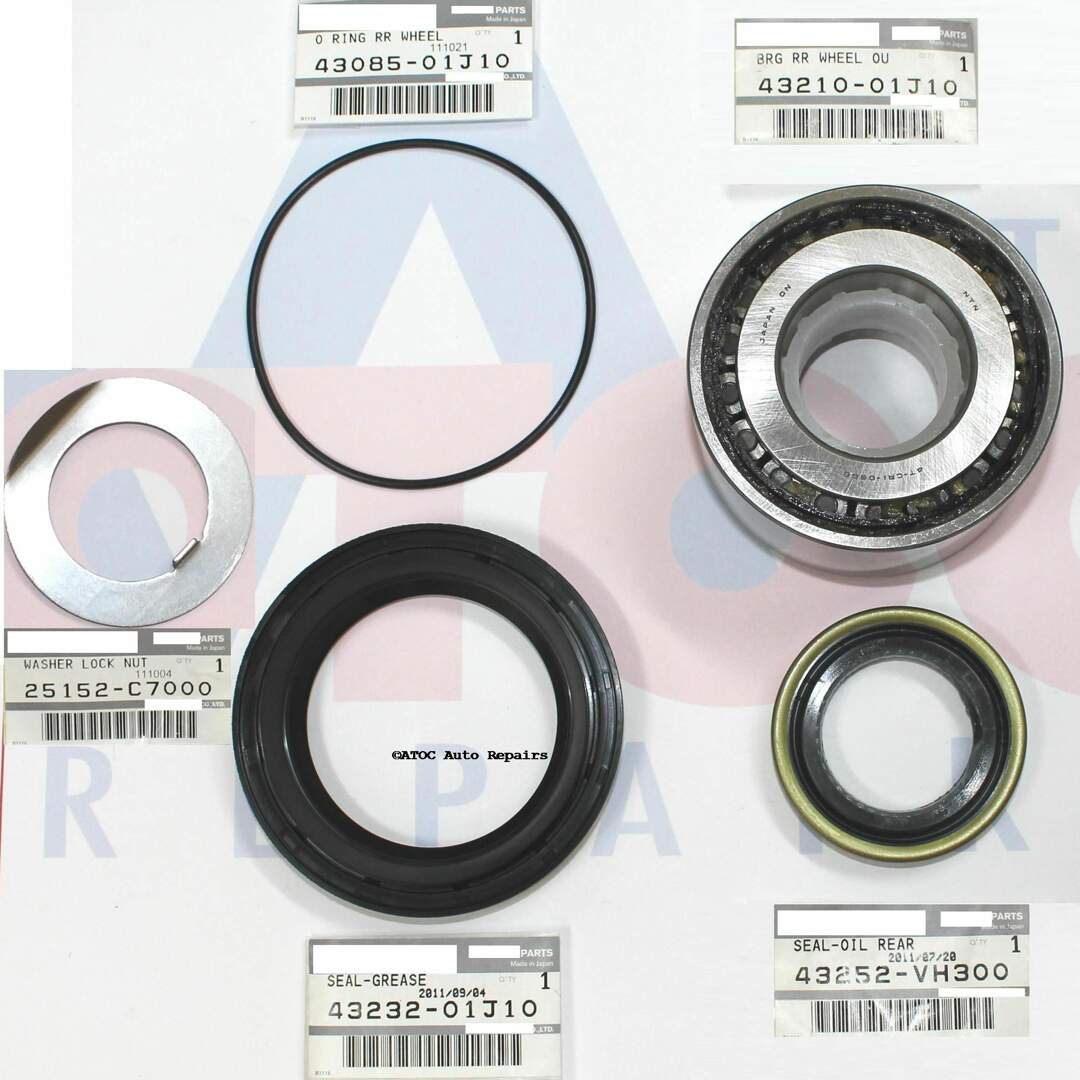 GENUINE NISSAN REAR Wheel bearing kit to fit Nissan GU Patrol with