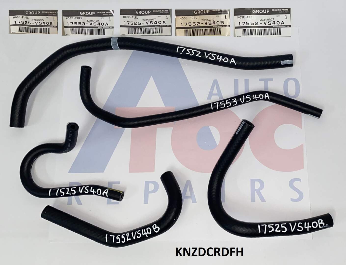 GENUINE NISSAN Fuel Line kit to fit Nissan GU Patrol with ZD30 CRD